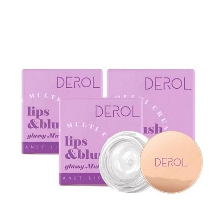 Derol Lips & Blush - Color natural para labios y rostro