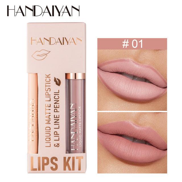 Kit Handaiyan – Labial Mate y Contorno Labial