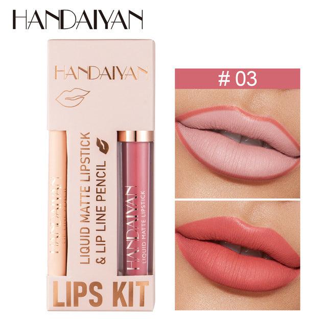 Kit Handaiyan – Labial Mate y Contorno Labial