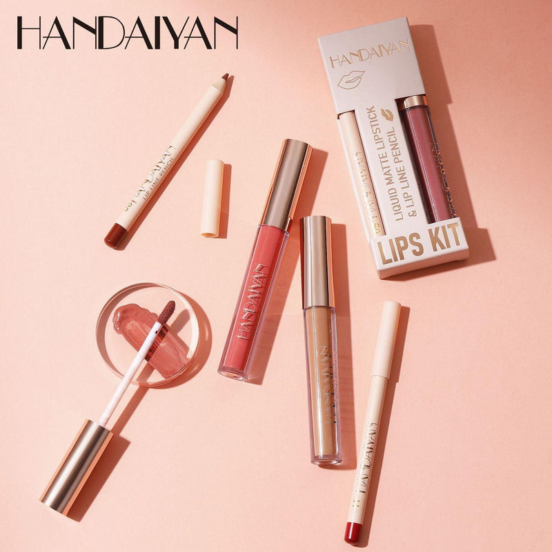 Kit Handaiyan – Labial Mate y Contorno Labial