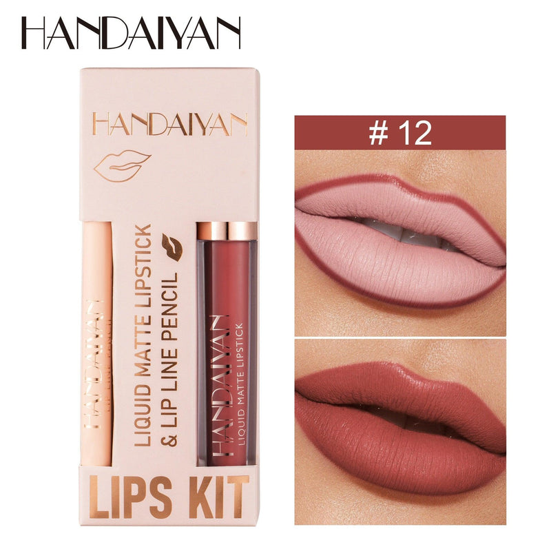 Kit Handaiyan – Labial Mate y Contorno Labial