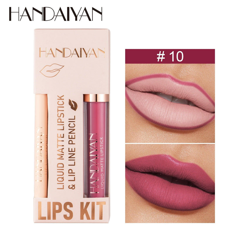 Kit Handaiyan – Labial Mate y Contorno Labial