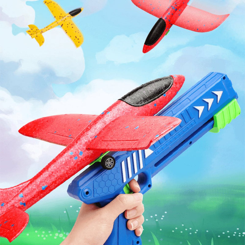 Lanzador de aviones FlyToy - Diversishopp