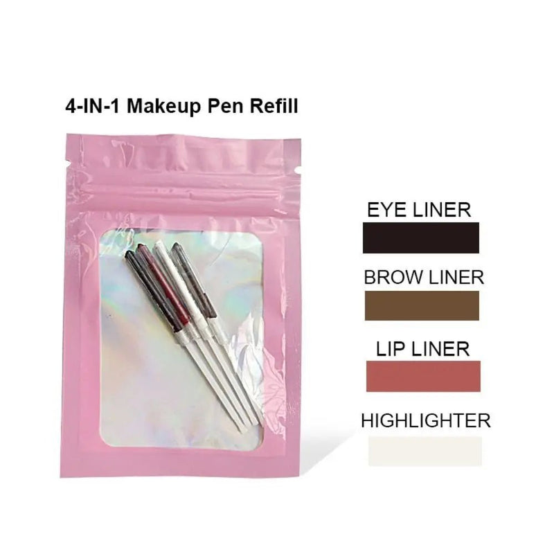 LÁPIZ MAKE UP 4 EN 1 - ¡COMPRE 02 Y RECIBA 03! - Diversishopp